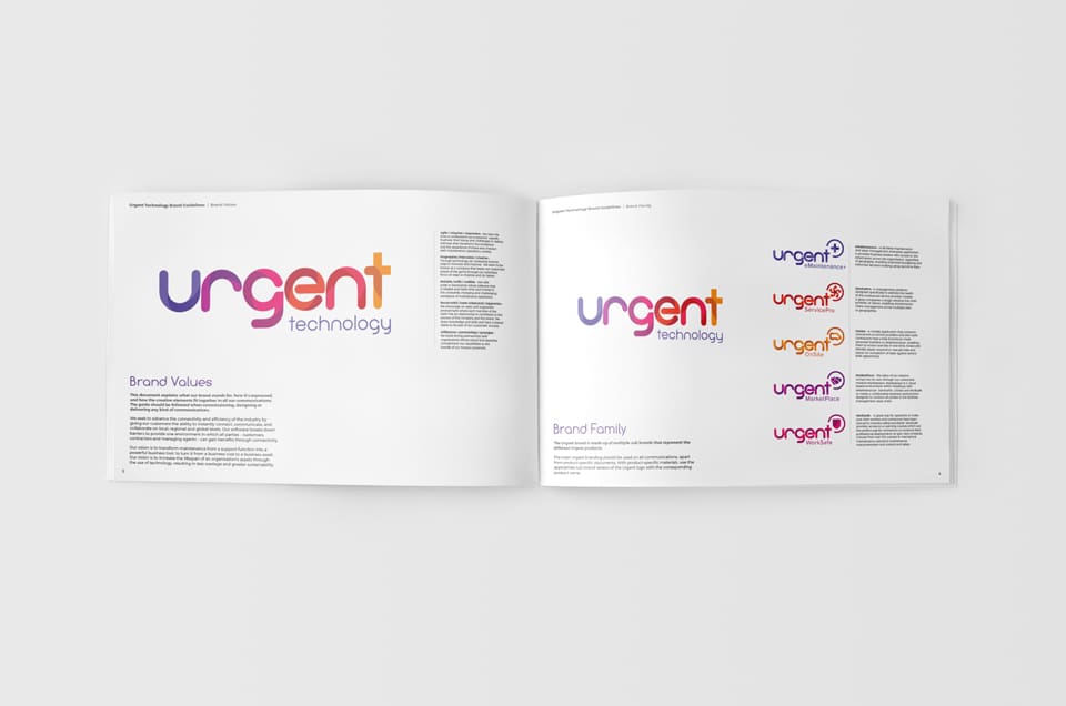 TFA_Design_Agencies_Milton_Keynes_Urgent_Guidlines_Spreads_Mock_Brand_Values